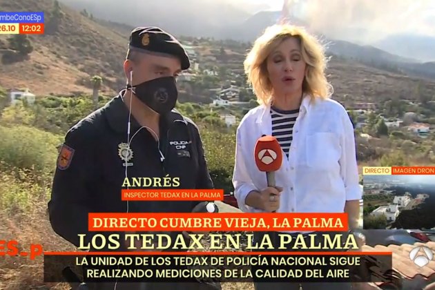 Susanna Griso entrevista TEDAX Antena 3