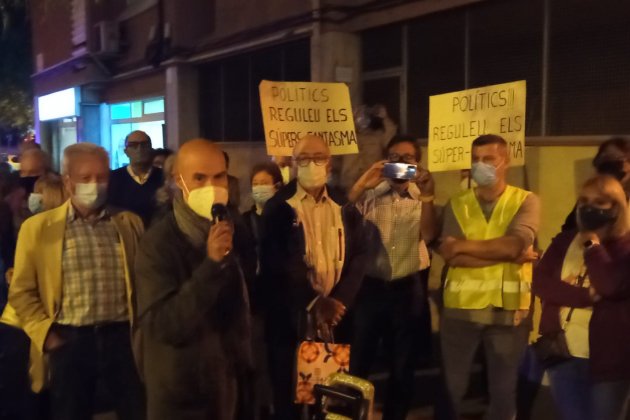 manifestacion passatge xile supermercado fantasma - jordi palmer