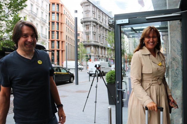 Laura Borràs y Francesc Dalmases ACN Laura Borràs y Francesc Dalmases ACN