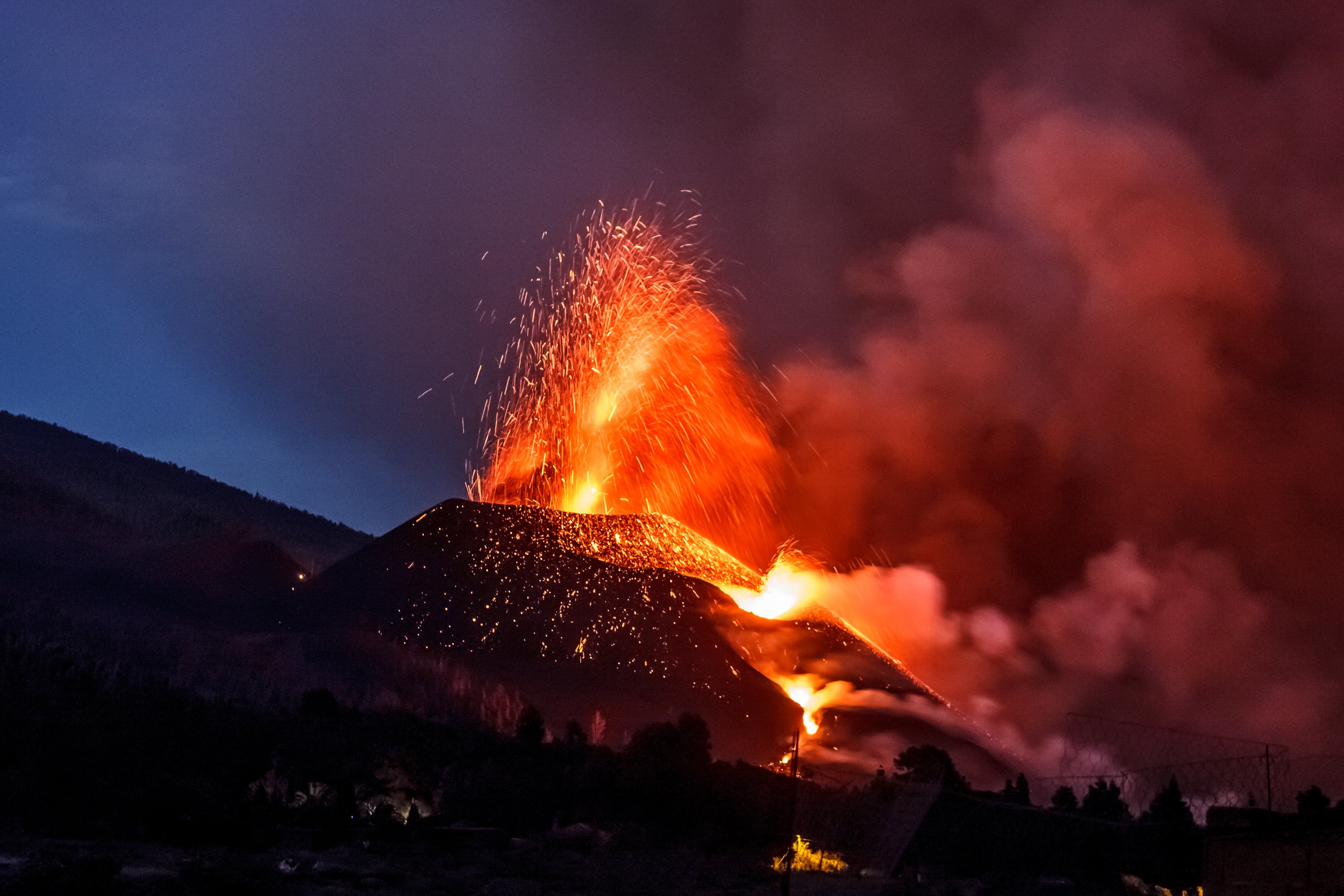 Un any de la fi de l'erupció del volcà de la Palma