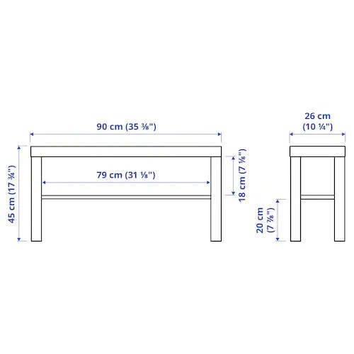 Mueble Lack para TV de Ikea