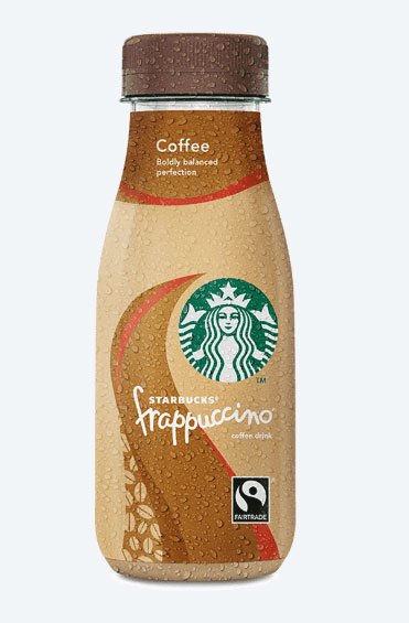 Frappuccino de cafe de Starbucks ala venta en Aldi