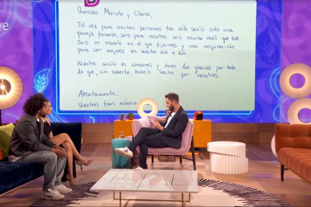 La carta de los fans a Marcelo y Clarice RTVE.es