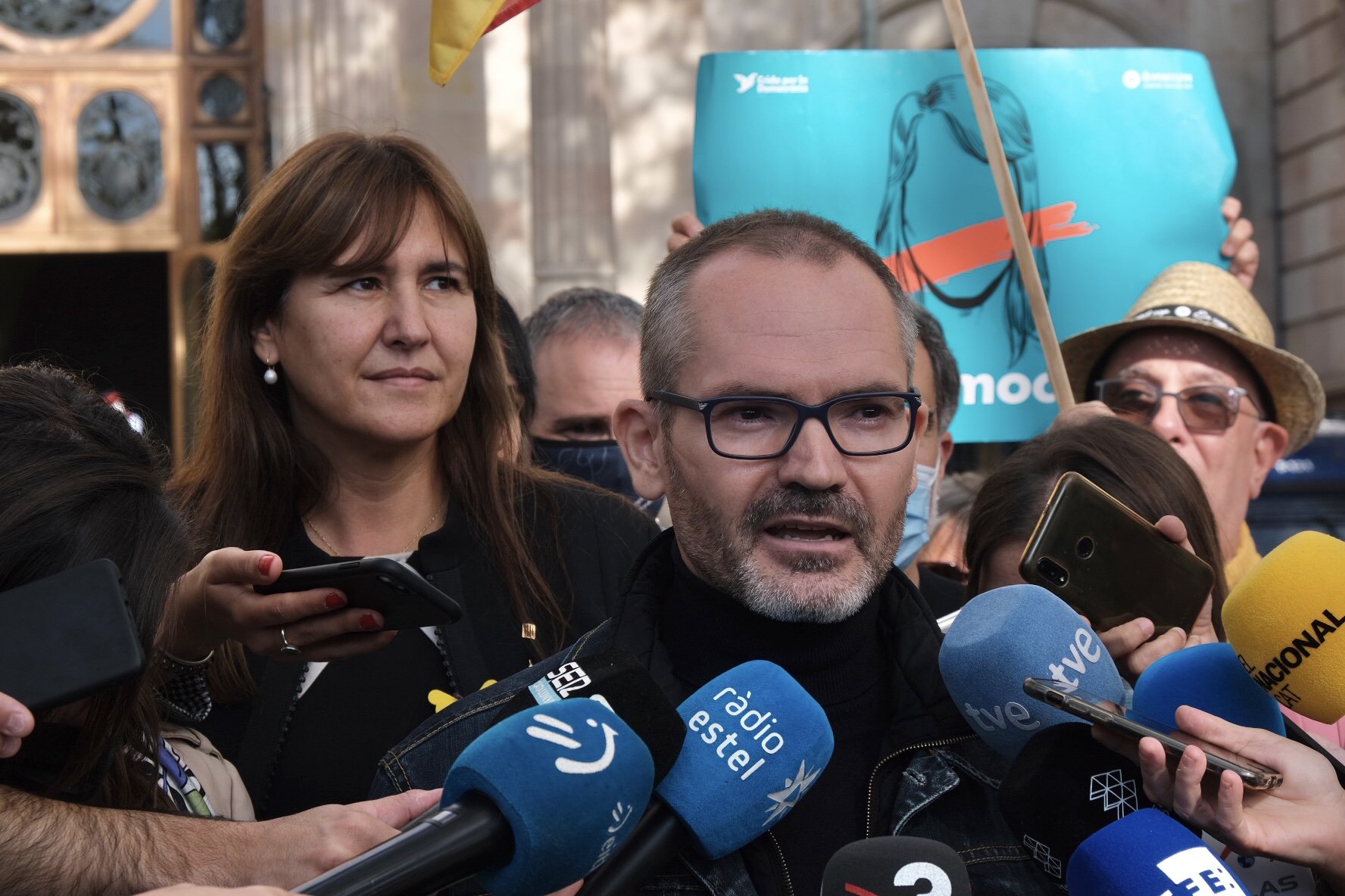 Martín Blanco, contra Laura Borràs i Josep Costa: "Galopant degradació de Catalunya"