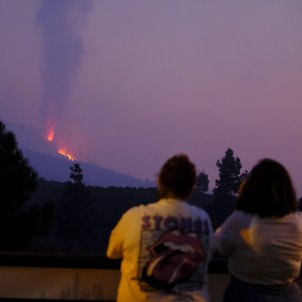 Afectados volcán Cumbre Vieja La Palma Europa Press