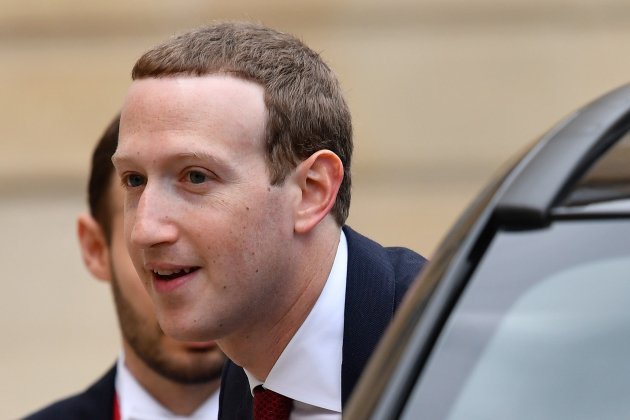 mark zuckerberg facebook trobada|encontre macron europa press
