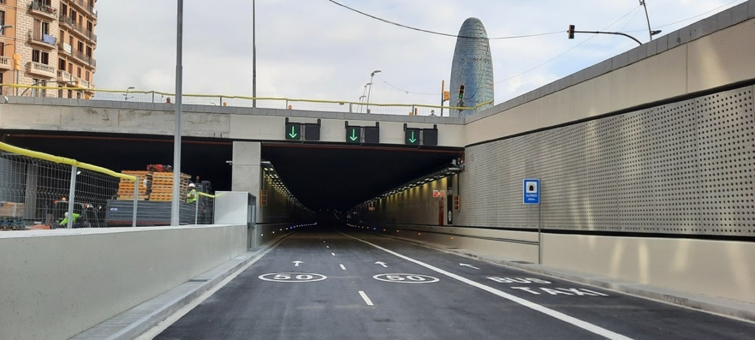 Ja hi ha data per a l'obertura del túnel de les Glòries: el 6 de novembre