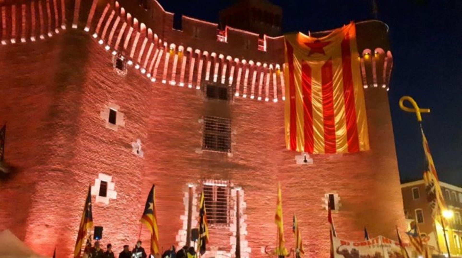 L'Ajuntament de Perpinyà impedeix desplegar una estelada al Castellet