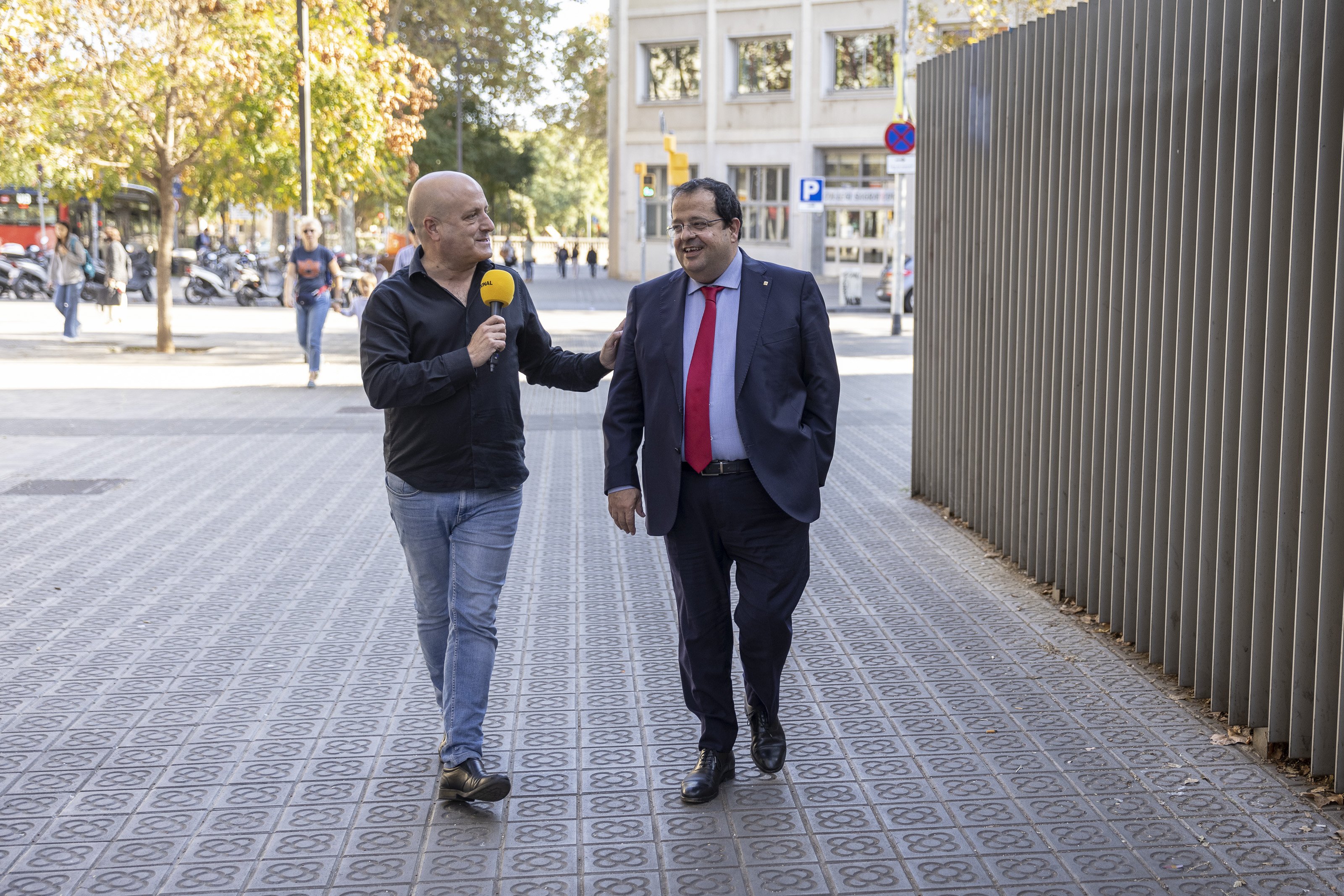 Conseller Elena: "Me sorprende que colabore más el gobierno del Estado que el PSC"