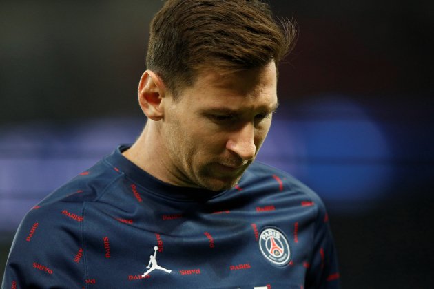 Messi triste PSG EFE