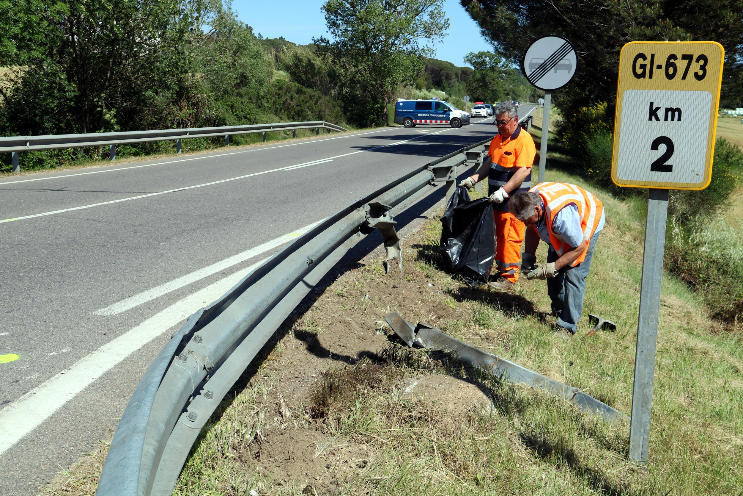 Accident mortal a Caldes de Malavella