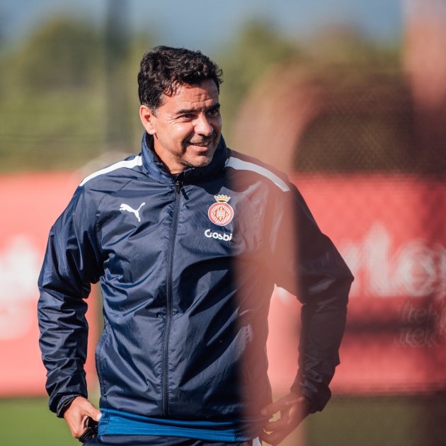 Míchel Sánchez, entrenador del Girona EFE