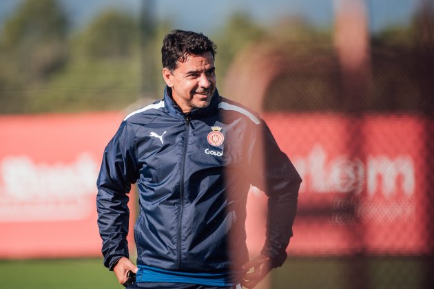 Míchel Sánchez, entrenador del Girona EFE