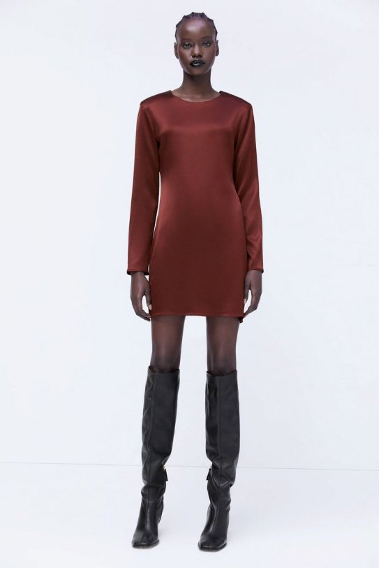 Vestit lencero setinat