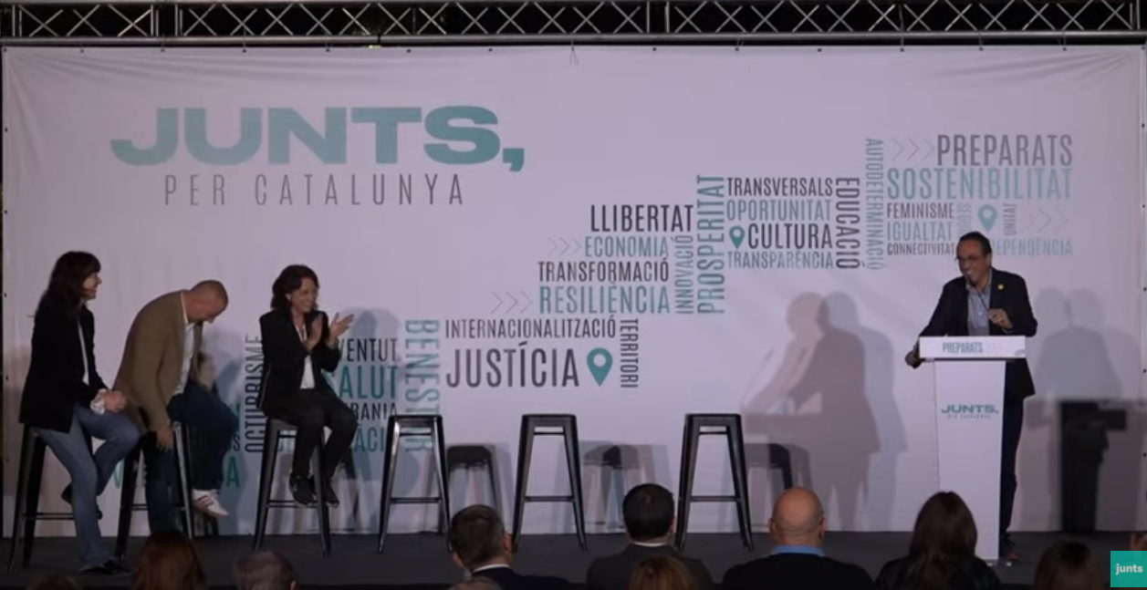 Josep Rull acto Junts Girona