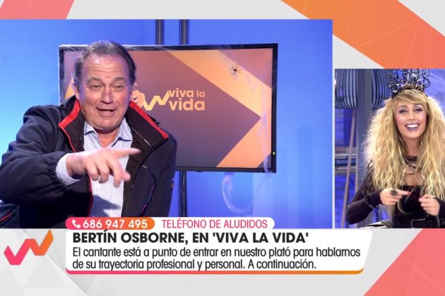Bertín Osborne con Emma García Telecinco