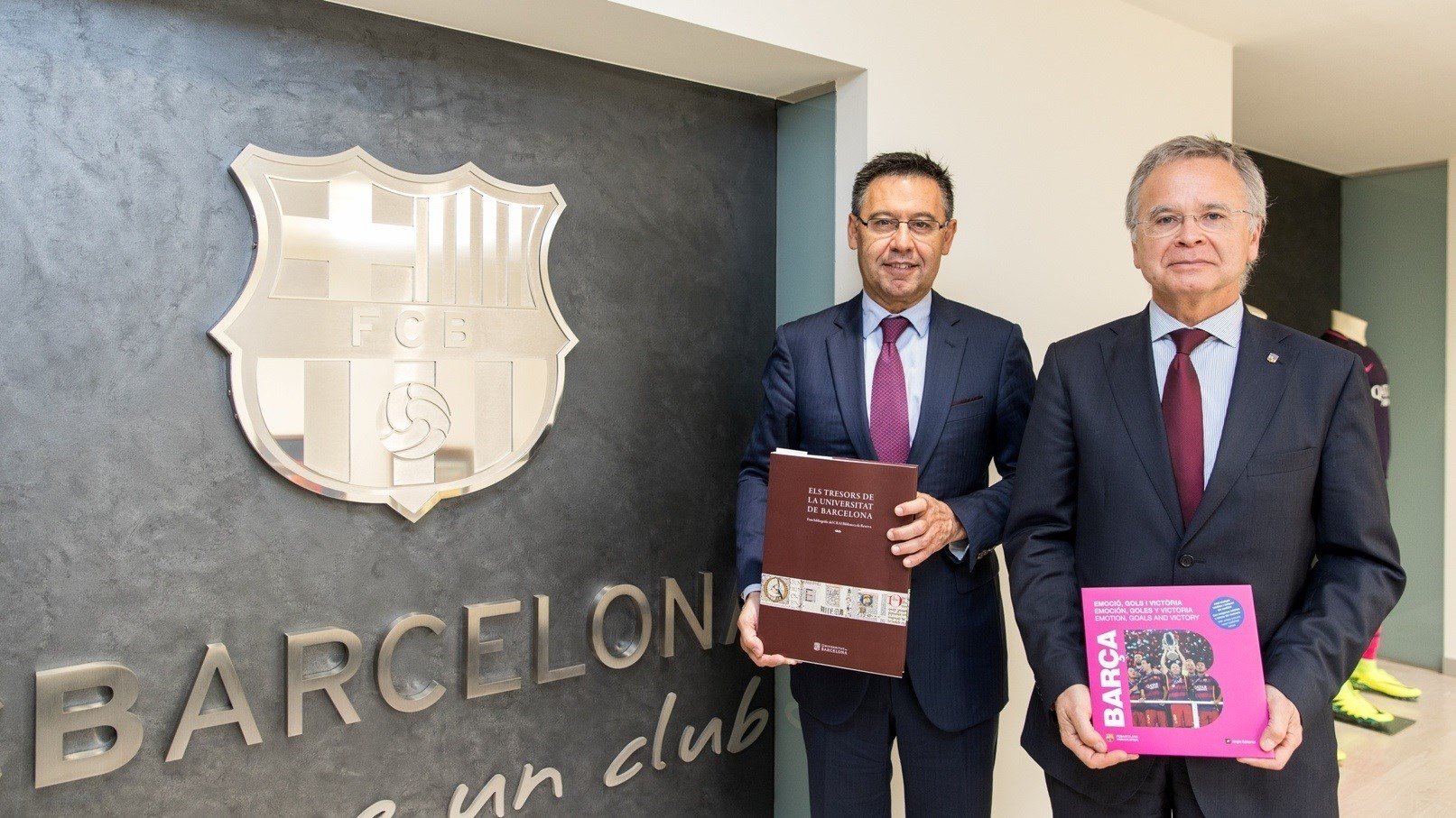 Acuerdo de colaboración entre el Barça y la Universitat de Barcelona