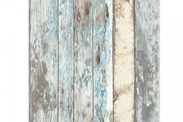 Papel pintado vinílico Exposed azul de Leroy Merlin2