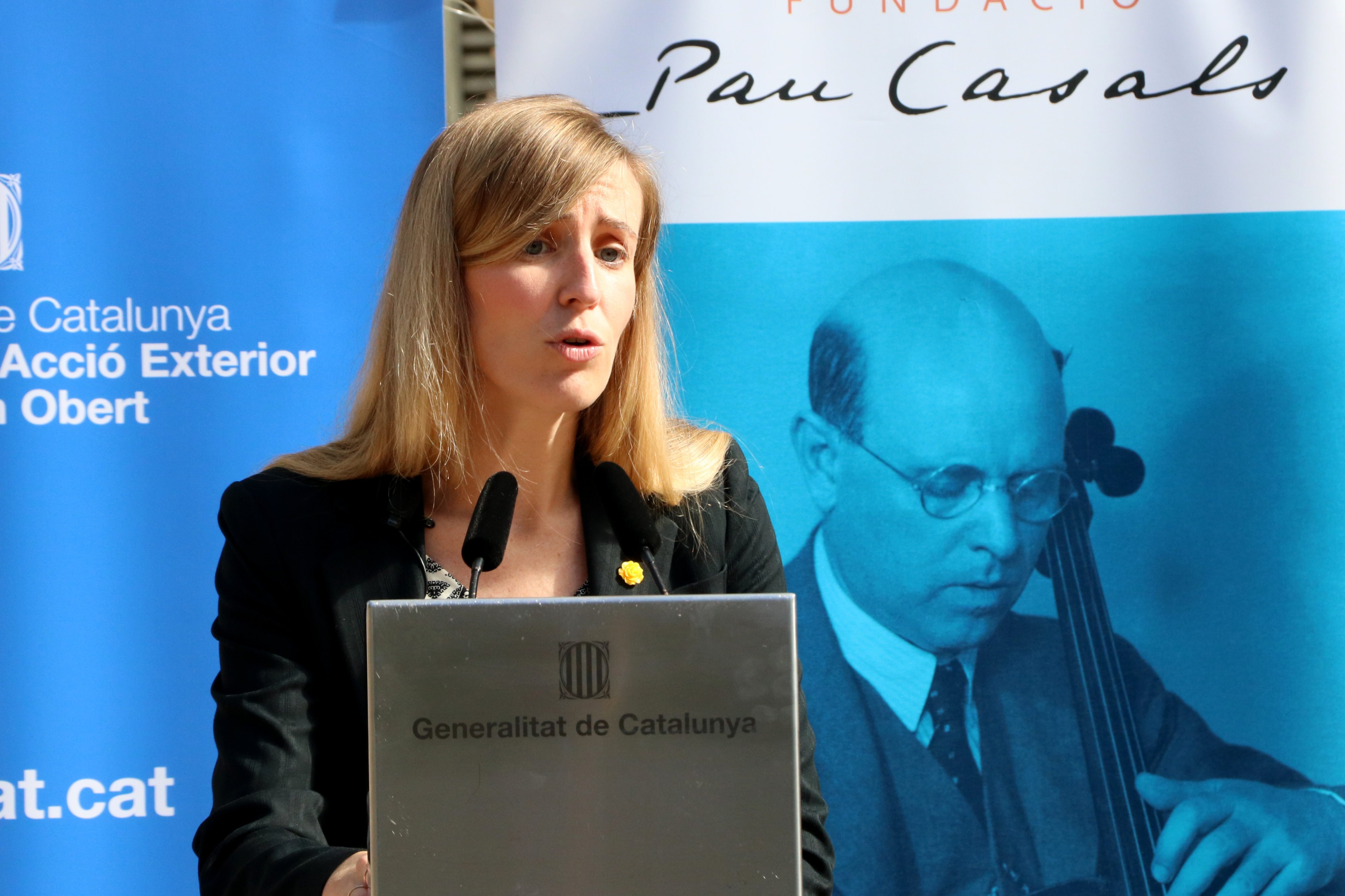 Alsina denuncia el no del Estado a la oficialidad del catalán en la Unión Europea