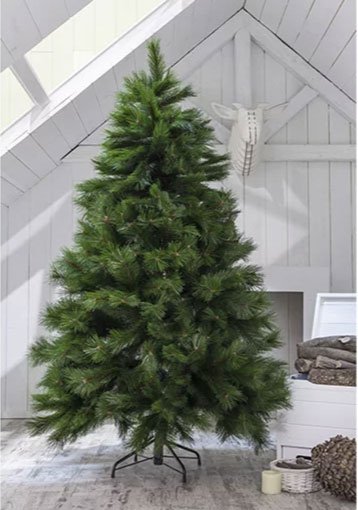 Leroy Merlin tiene un árbol de Navidad que está volando porque parece de  verdad