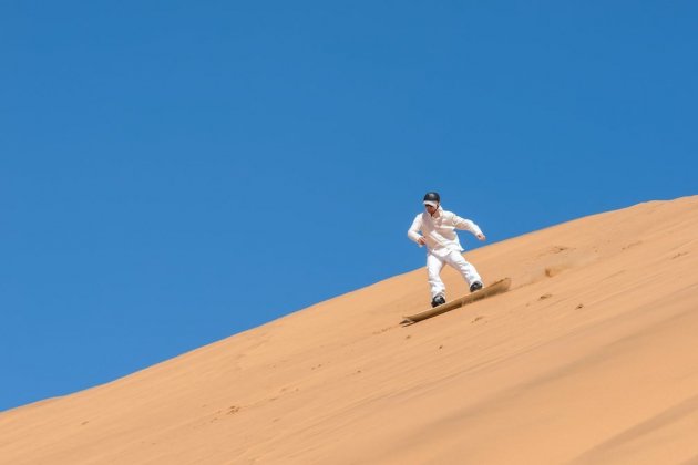 Sandboarding