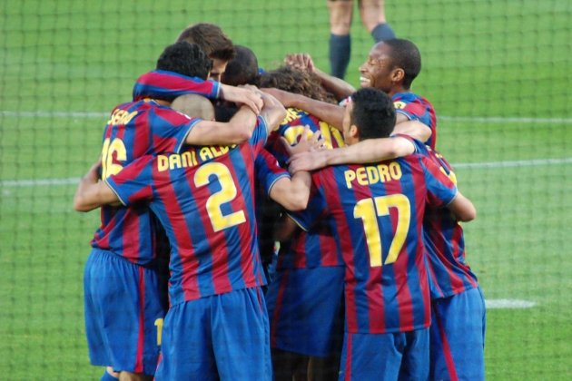 Barça celebración Champions CC