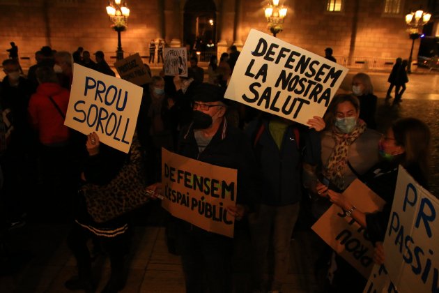 manifestacion coláis Miquel Muñoz