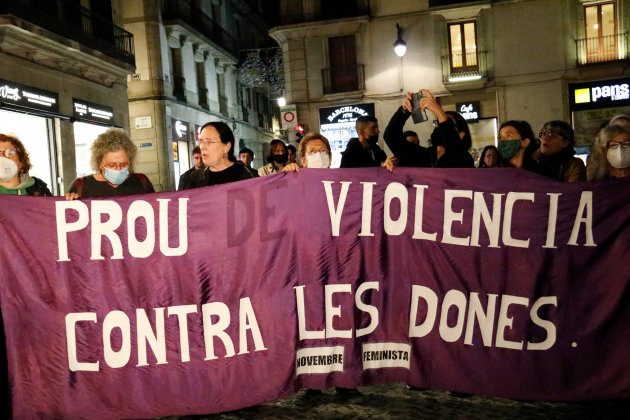 Manifestación violación Igualada 2 ACN