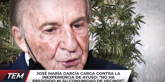 José María García contra Isabel Díaz Ayuso Cuatro