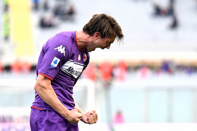 Vlahovic celebracion gol fiorentina EFE