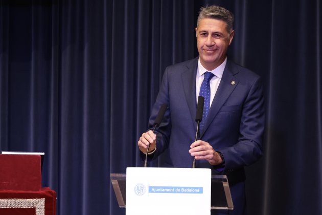El alcalde de Badalona, Xavier Garcia Albiol, discurso moción de censura - Sergi Alcàzar