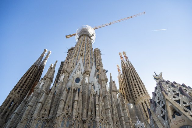 Fachada de la Sagrada Família y torre de la Virgen María- Montse Giralt