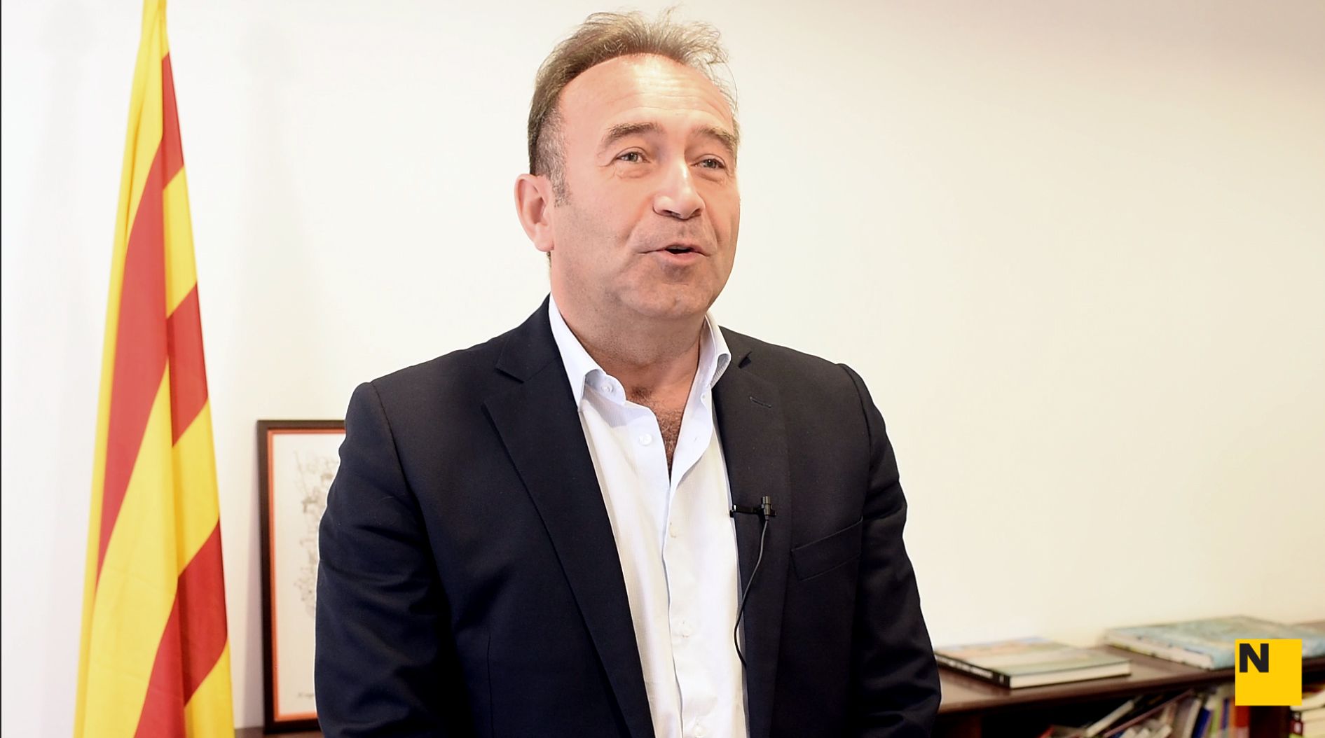 Miquel Calçada: "Que serem independents és tan obvi que no sé per què em fa la pregunta"