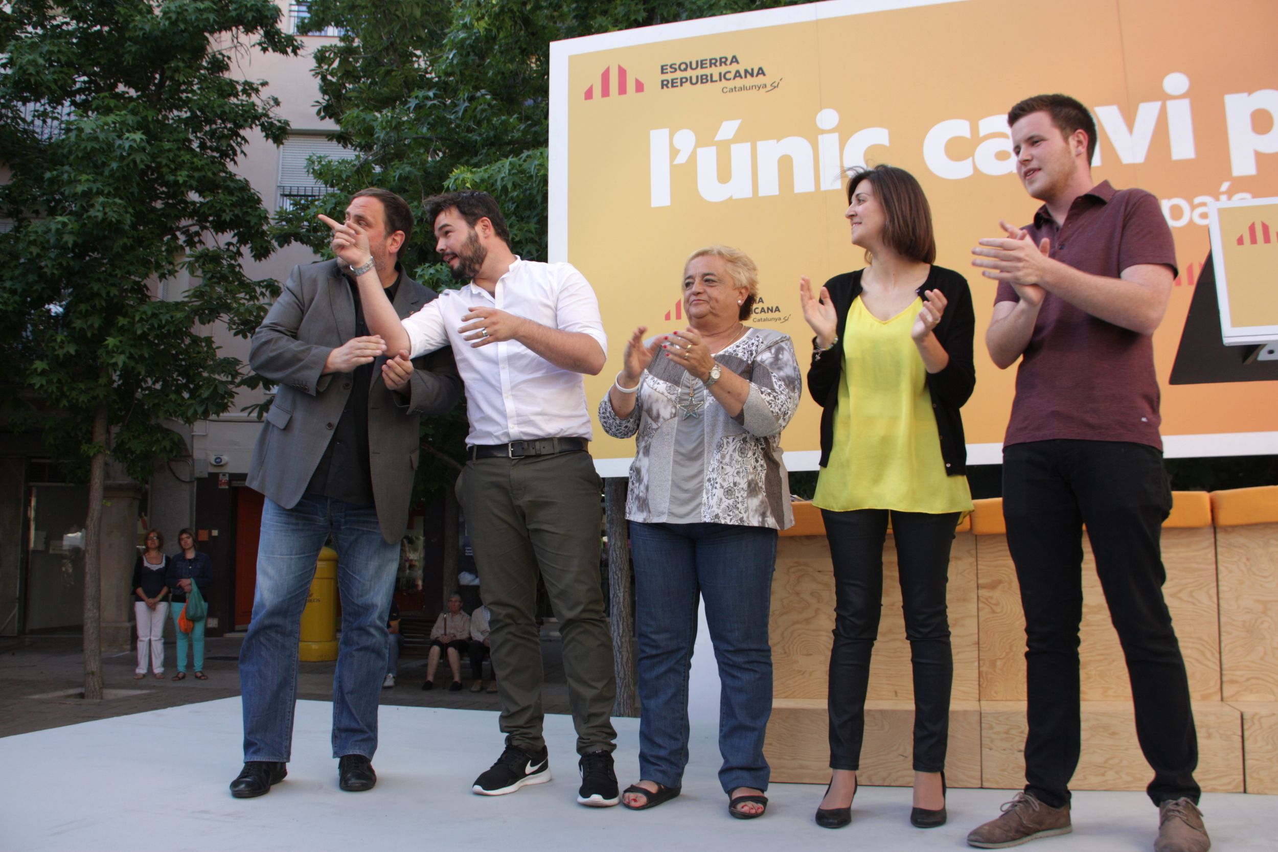 Junqueras obre foc contra Homs: "Tenim el dret a guanyar"