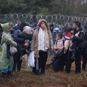 migrantes frontera polonia y bielorusia / Efe