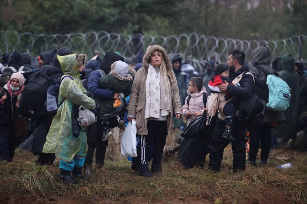 migrantes frontera polonia y bielorusia / Efe