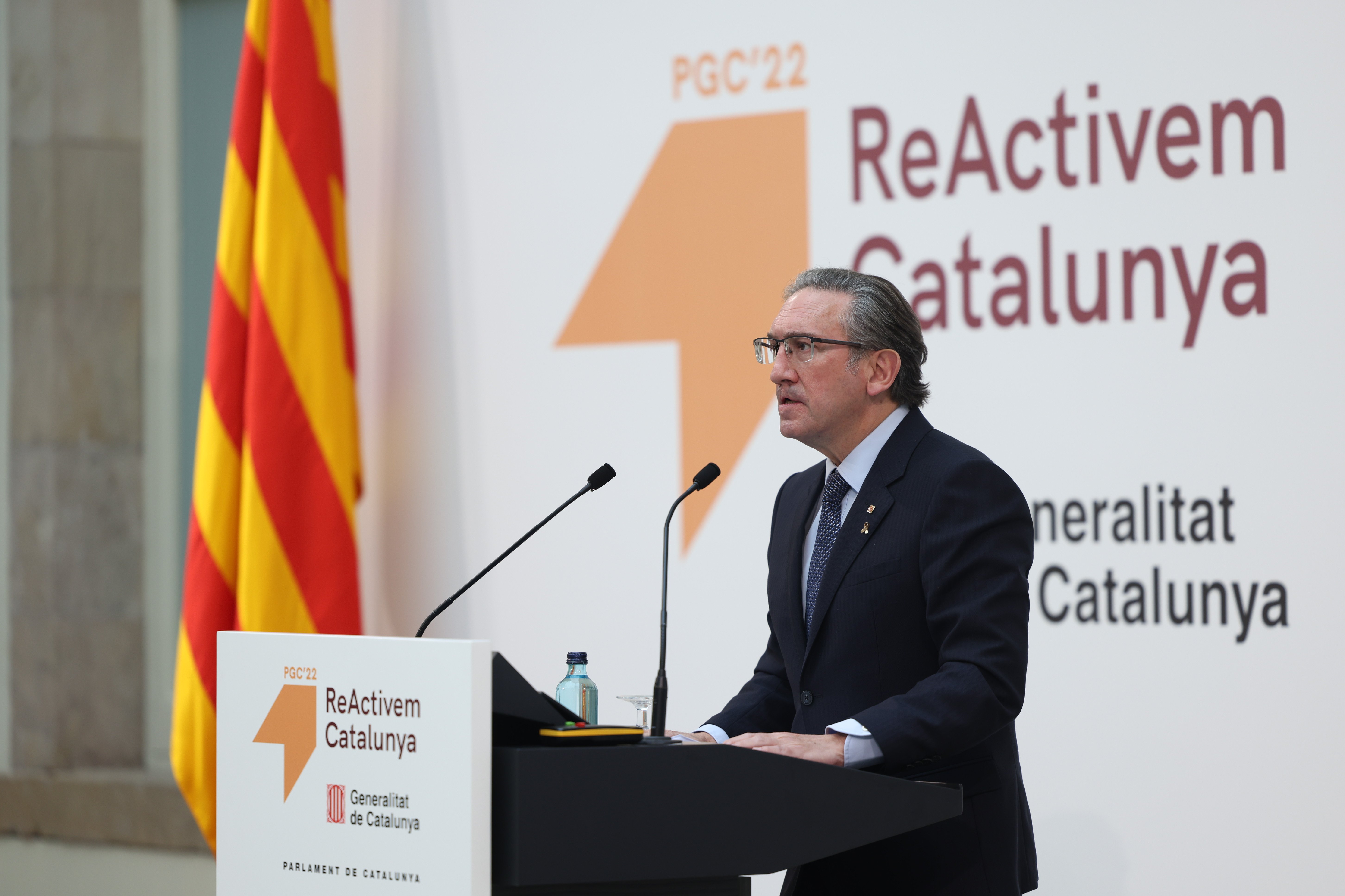 Conseller d'economia, Jaume giró, Presupuestos Parlament - Sergi Alcàzar