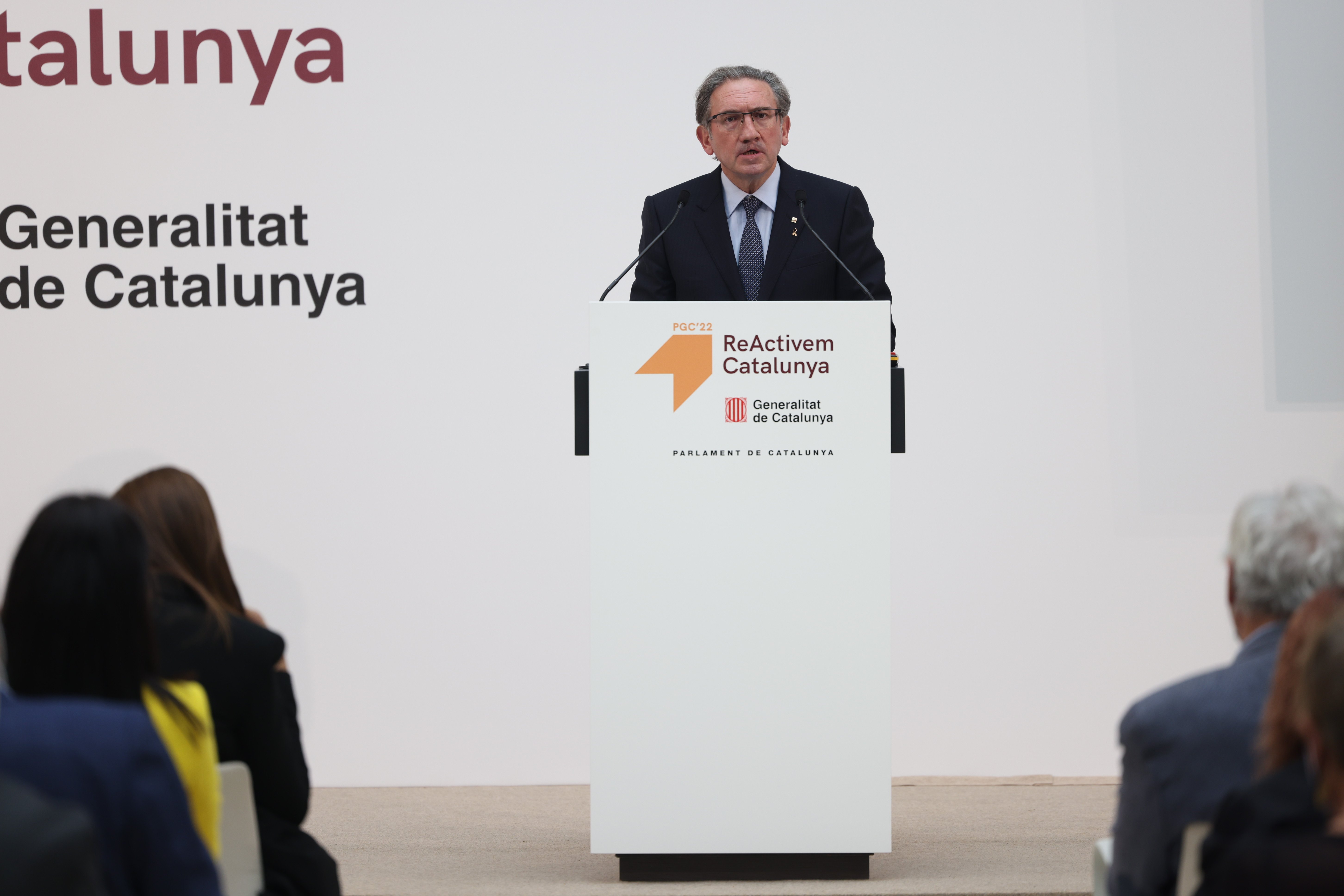 Conseller d'economia, Jaume giró, Presupuestos Parlament - Sergi Alcàzar