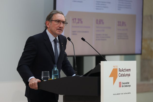 Conseller d'economia, Jaume giró, Presupuestos Parlament - Sergi Alcàzar
