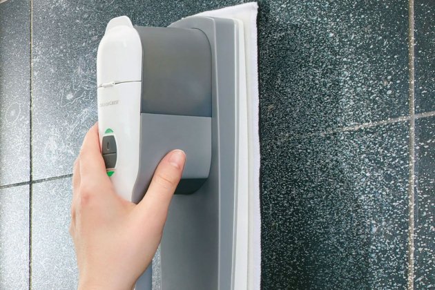 Limpiacristales recargable con vibración