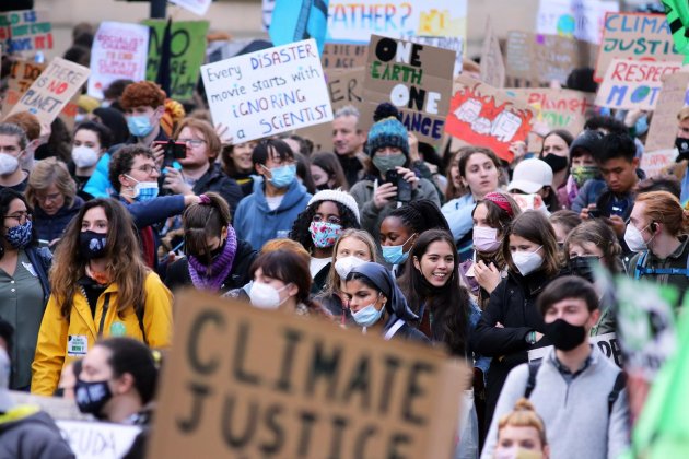 fridays for future manifestacion glasgow cop26 efe