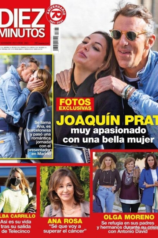 Joaquín Prat novia catalana Portada Diez Minutos