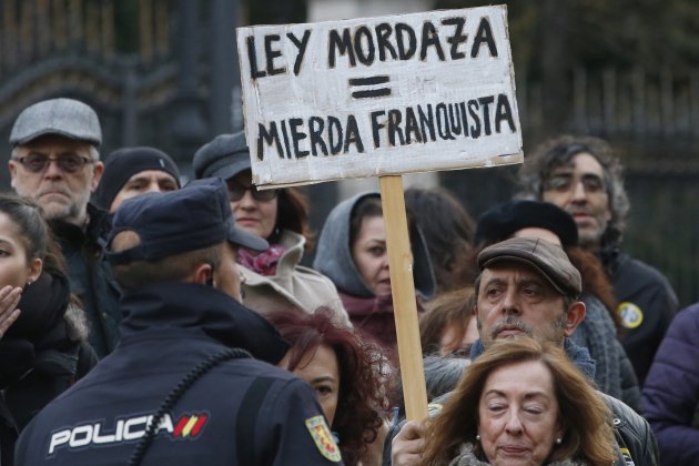 manifestacio ley mordaza - EFE