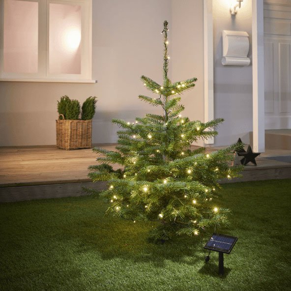 Cadena de luz LED solar de Lightzone a la venta en Aldi5
