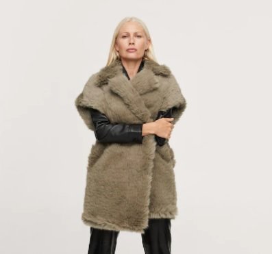 Abrigo de Mango Abrigo de Mango