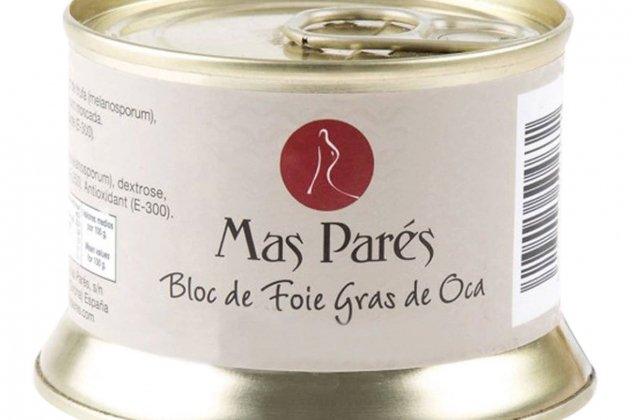 El foie gras de oca Mas Parés a la venta en el Club del Gourmet de la web de El Corte Inglés