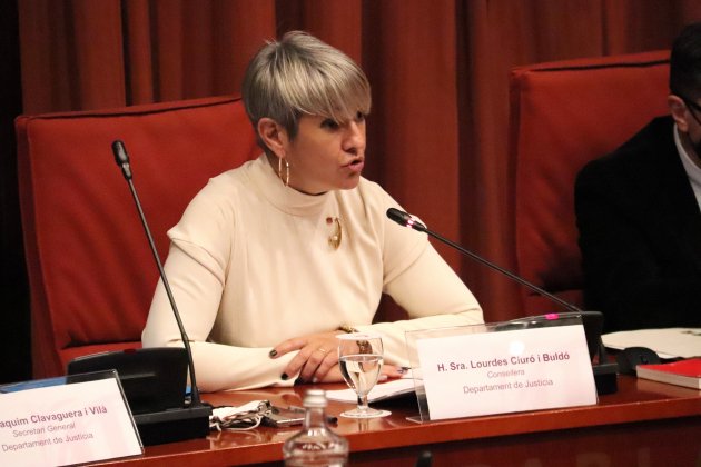 Comparecencia para explicar presupuestos de la consellera de justicia, Lourdes Ciuró - ACN Comparecencia para explicar presupuestos de la consellera de justicia, Lourdes Ciuró - ACN