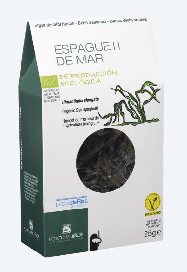 Espaguetis del mar a la venta en Aldi