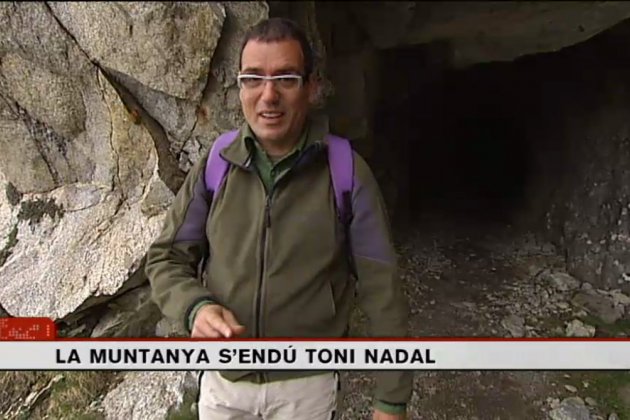 Toni Nadal hombre del tiempo montaña TV3