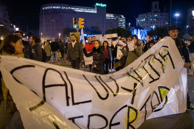 Manifestació antivacunes Barcelona Europa Press Manifestació antivacunes Barcelona Europa Press